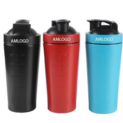 Premium Stainless Steel Protein Shaker Bottle