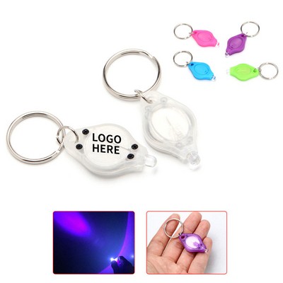 Compact LED Keychain Light