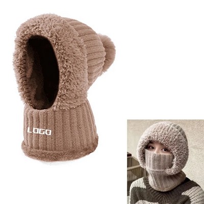 Acrylic Knitted Beanie Hat