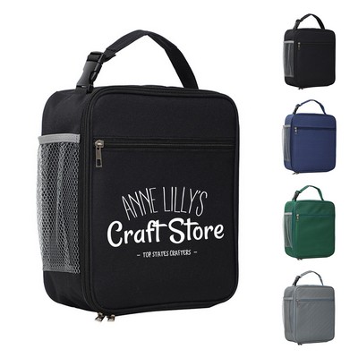 Oxford Cloth Insulated Lunch Cooler Bag