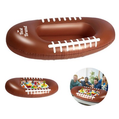 Rugby Style Inflatable Ice Serving Tray