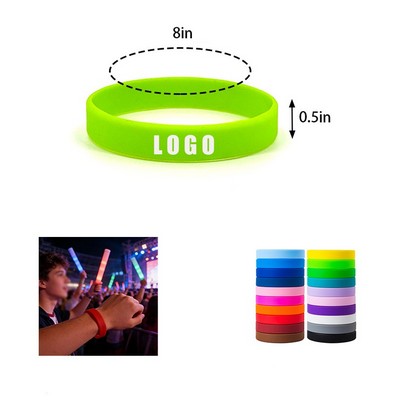 Solid Silicone Wristband