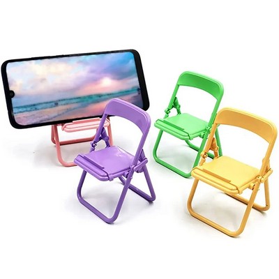 Folding Chair Phone Stand