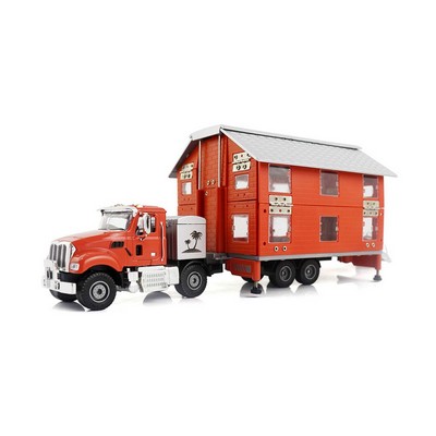 10.5" Double Decker RV Diecast Model