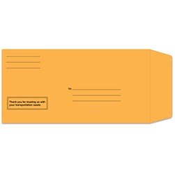 Preprinted Moist & Seal License Plate Envelope