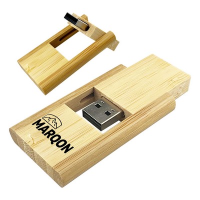 Wooden Rotating USB Flash Drive, 32GB