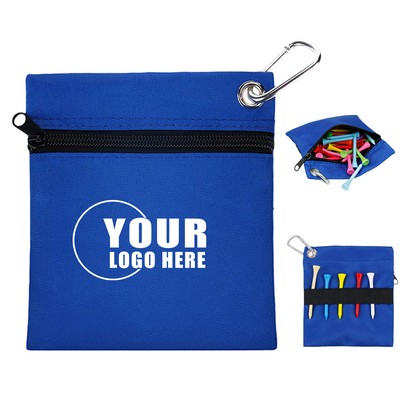 Nylon Golf tee Storage Bag
