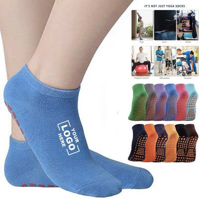 Non-Slip Yoga Socks for Enhanced Grip and Comfort