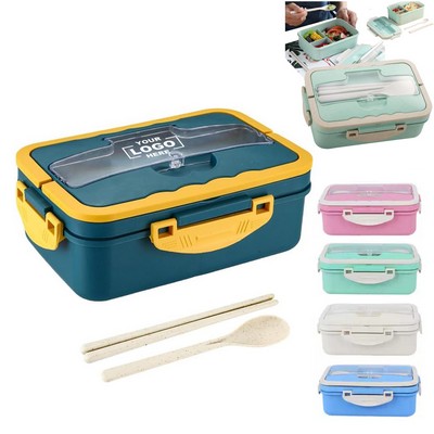 Portable Bento Lunch Box With Handle