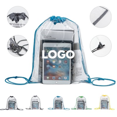 Transparent Drawstring Bag