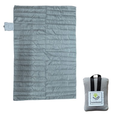 Ultra-Lightweight Pocket Picnic Blanket Portable Waterproof Nylon Beach Mat Compact Sand-Proof