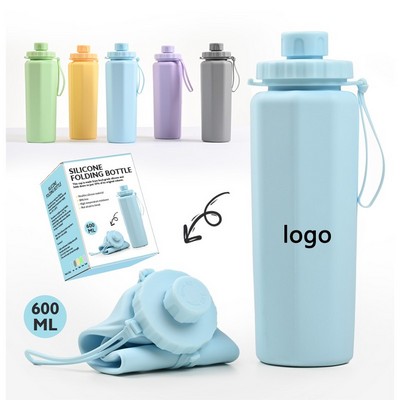 Silicone Collapsible Water Bottle