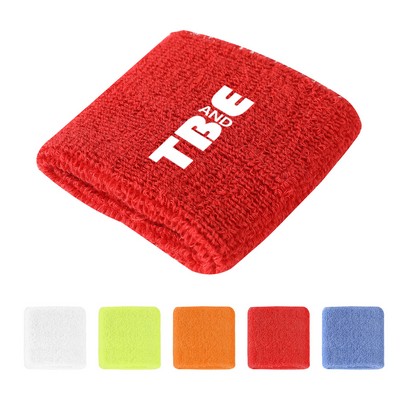 Customized Sport Terry Wristband
