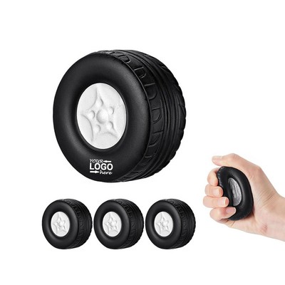 PU Foam Squeezable Tire Stress Toys