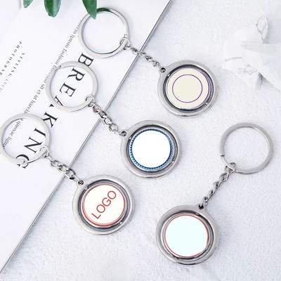 Rotating Disk Keychain