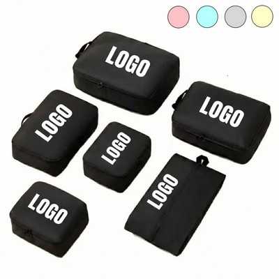 6-Piece Mesh Travel Packing Cube Organizer Set