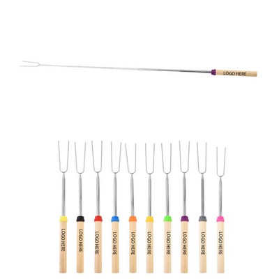 Telescoping 32" Metal BBQ Skewers