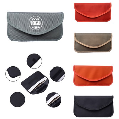 Signal Blocking Faraday Pouch with Oxford Exterior