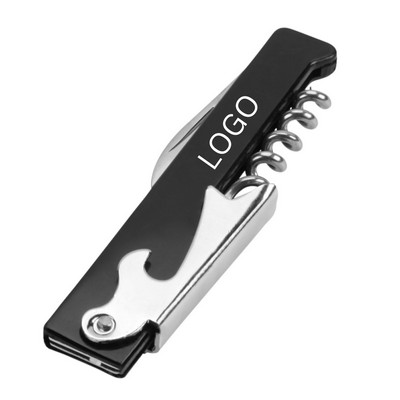 Professional Waiter's Corkscrew with Foil Cutter