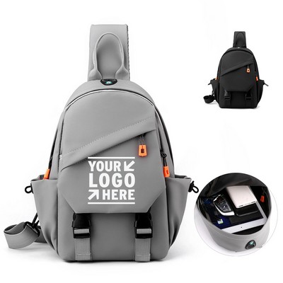 USB Charging Functional Fanny Pack