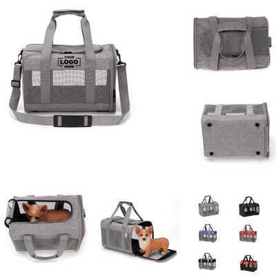 Mesh Pet Travel Carrier Bag