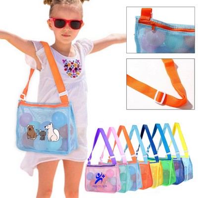 Kids Toy Mesh Beach Bag