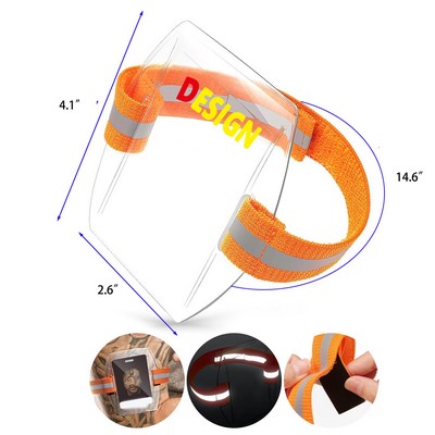 Adjustable Strap Armband ID Card Holder Badge Holder