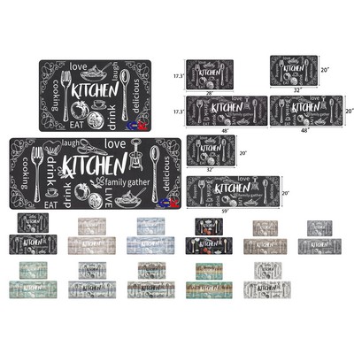 Non Slip Cushioned Kitchen Mats