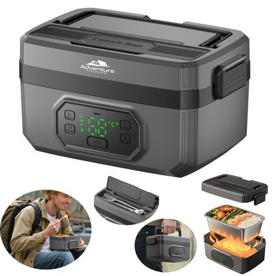 1.6L Cordless Electric Lunch Box with 24000mAh Rechargeable Battery