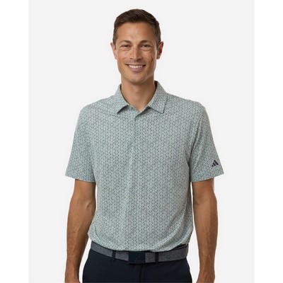 Adidas Men's Ultimate365 Mesh Tango Print Climacool Polo - A2023