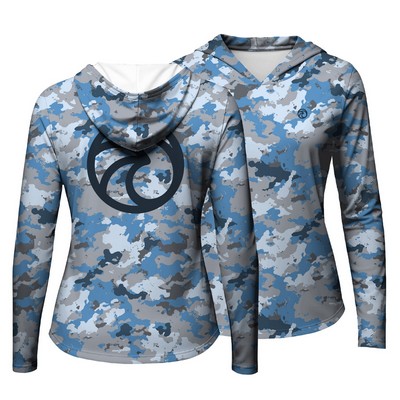 Women's Custom Cut and Sew Midweight Hoodie