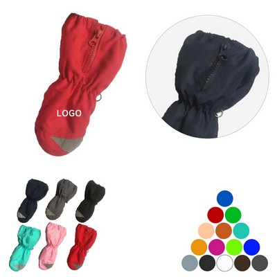 Kids Waterproof Ski Snow Mittens