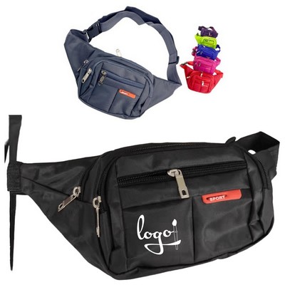 Canvas Cross Body Waist Bag Pack