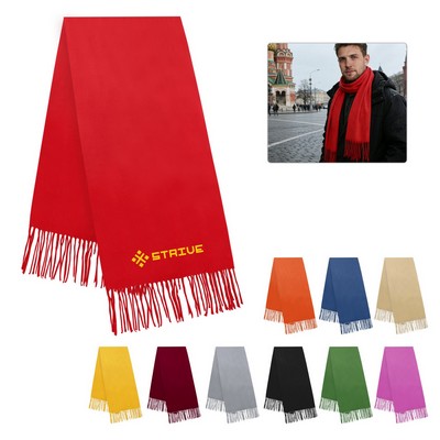 Soft Long Wrap Shawl Scarf W/ Tassel 27.5"x78.7"