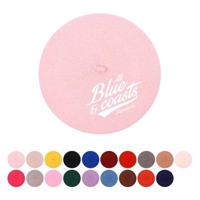 Wool Beret Cap