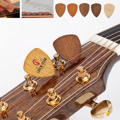 Wooden Guitar Pick