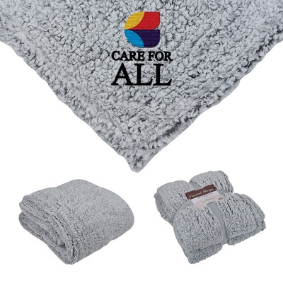 St. Cloud 50" x 60" Frosted Sherpa Blanket
