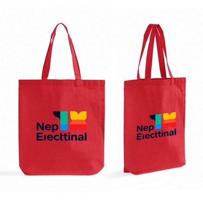 Customizable Gusset Cotton Tote