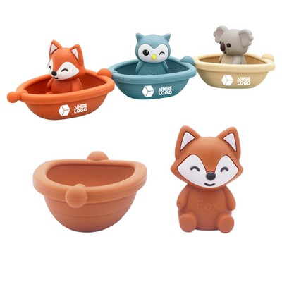 Kids Stackable Floating Bath Boat Toys
