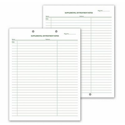 Supplemental & Treatment Notes