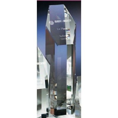 President Crystal Award (8")