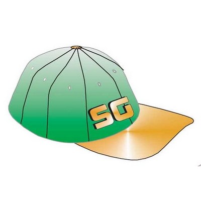 Baseball Cap Magnet w/ Strip Magnet (6 Square Inch)