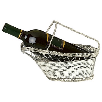Wine Bottle Cradle Basket