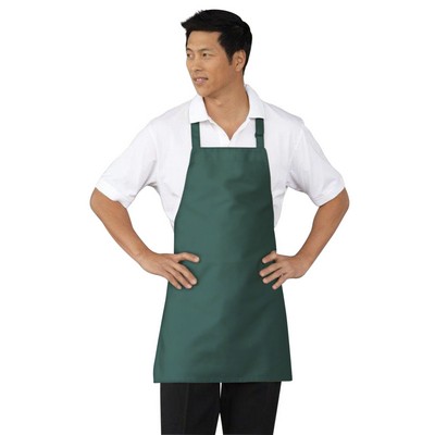 Hunter Green Bib Apron w/Adjustable Neck Strap
