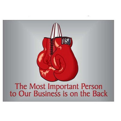 Boxing Gloves Rectangle Photo Hand Mirror (2½"x3½")