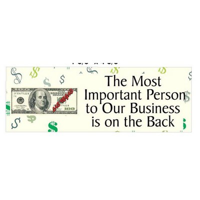 Las Vegas $100 Bill Panoramic Photo Hand Mirror (1 5/8"x4 5/8")