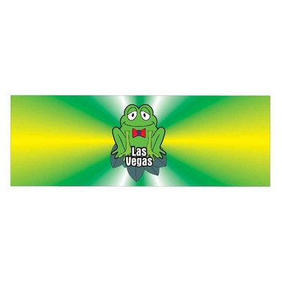 Las Vegas Frog Panoramic Badge w/ Bar Pin (1 5/8"x4 5/8")