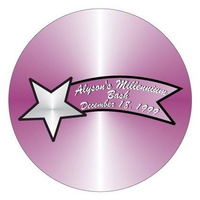 Star Banner Photo Hand Mirror (2½" Diameter)