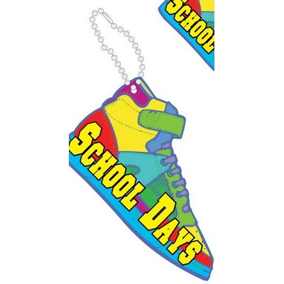School Days Shoe Promotional Key Chain w/ Black Back (8 Square Inch)