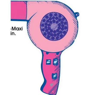Hair Dryer Maxi Magnet (12 Square Inch)